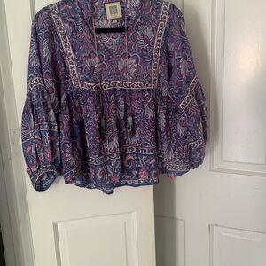 Floral Bohemian Women's Top - Multicolor
